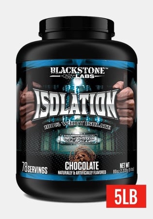 Blackstone Labs Isolation Whey Isolate Protein Chocolate - 5 Lb