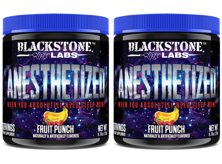 Blackstone Labs Anesthetized Fruit Punch - 2 x 25 Serving Btls  TWINPACK