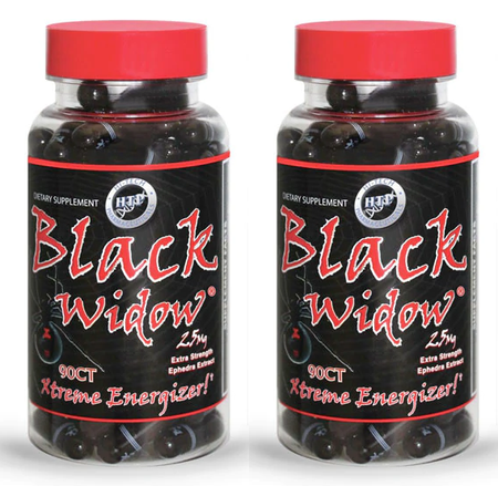 Hi Tech Pharmaceuticals Black Widow - 2 x 90 Cap  TWINPACK