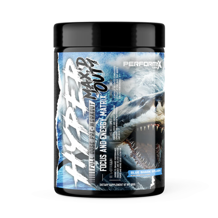 Performax Labs HyperMax'd Out  Blue Shark Splash - 40/20 Servings