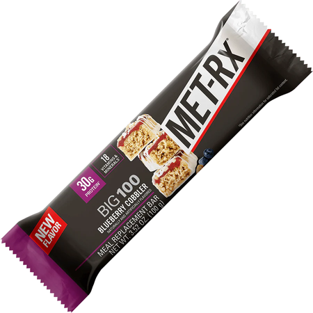 Met-Rx Big 100 Bar Blueberry Cobbler - 9 Bars