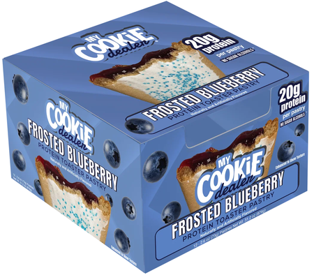 My Cookie Dealer Protein Pastry 20g Frosted Blueberry - 12 Pack