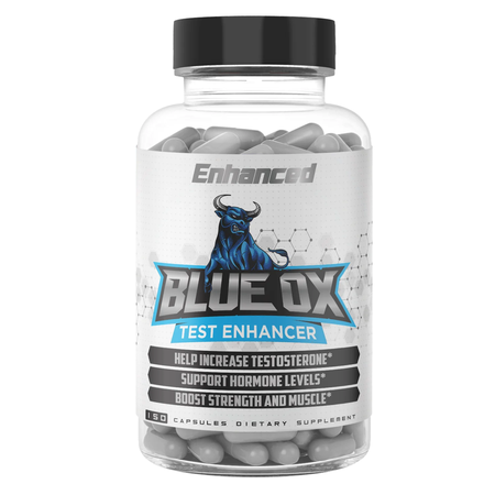 Enhanced Blue OX  Test Booster & Libido Support- 150 Cap