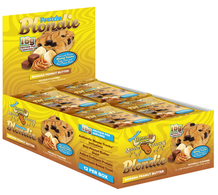 Core Nutritionals Moose Tracks Protein Banana Peanut Butter Blondie - 12 Pack