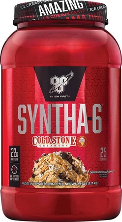 Bsn Syntha-6 Protein Cold Stone Germanchokolatekake - 2.59 Lb (25 Servings)