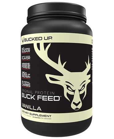 Bucked Up Buck Feed Protein Vanilla - 30 Servings