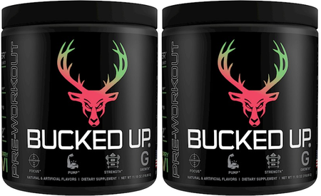 Bucked Up - Strawberry Kiwi - 60 Servings (2 x 30 Serving Btls)  TWINPACK