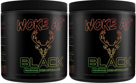 Bucked Up Woke AF BLACK Island Fusion - 2 x 30 Servings TWINPACK