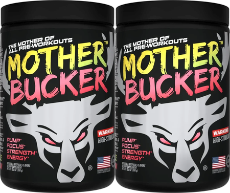 Bucked Up Mother Bucker Pre Workout Muscle Melon - 2 x 20 Servings TWINPACK