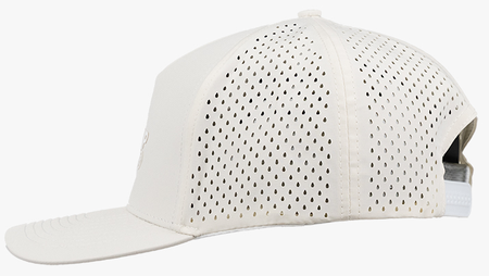 Bucked Up Hat Golf Hat [Off-White] Rubberized BuckedUp.com Logo - Adjustable