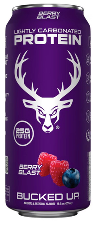 Bucked Up Protein RTD  Berry Blast - 12 Cans