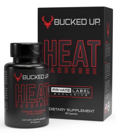 Bucked Up Heat Hardcore - 60 Cap
