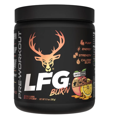Bucked Up LFG Pre-Workout Peach Lemonade  - 30 Servings
