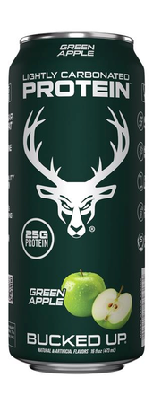 Bucked Up Protein RTD  Green Apple - 12 Cans