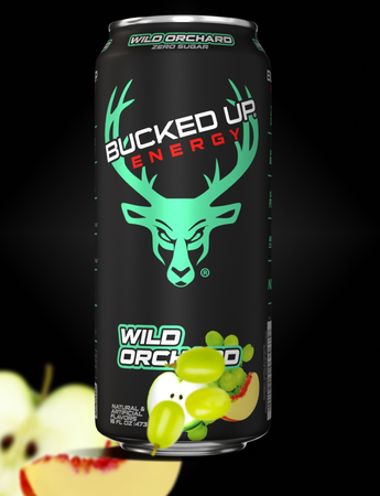 Bucked Up Energy RTD  Wild Orchard - 12 x 16oz Cans