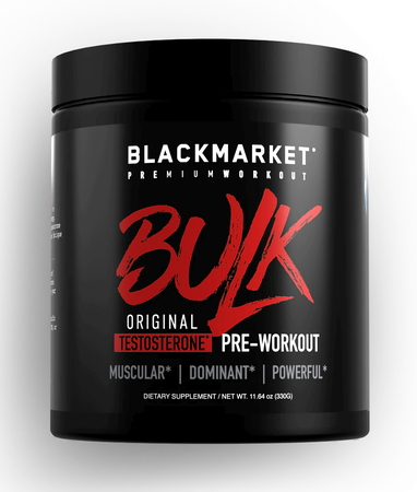 Blackmarket Labs BULK (Original) Pre-Workout  Sour Gummy - 30 Servings