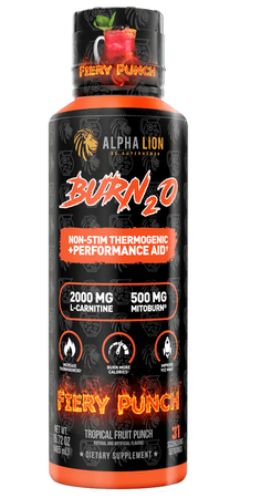 Alpha Lion BURN2O Stim-Free Super Thermogenic Fiery Punch - 31 Servings