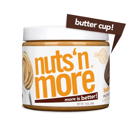 Nuts n More Butter Cup! High Protein Peanut Butter Spread - 15 Oz