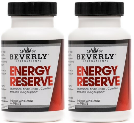 Beverly International Energy Reserve - 2 x 60 Tablet Bottles TWINPACK