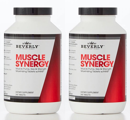Beverly International Muscle Synergy - 2 x 240 Tablet Bottles TWINPACK