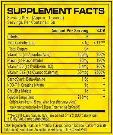 Cellucor C4 Original Pre-Workout Fruit Punch - 60 Serving