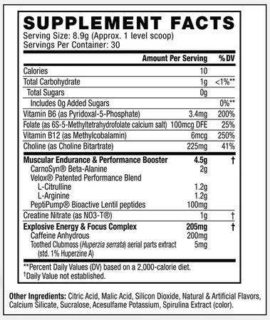 Cellucor C4 Original Pre-Workout Icey Blue Razz - 30 Serving