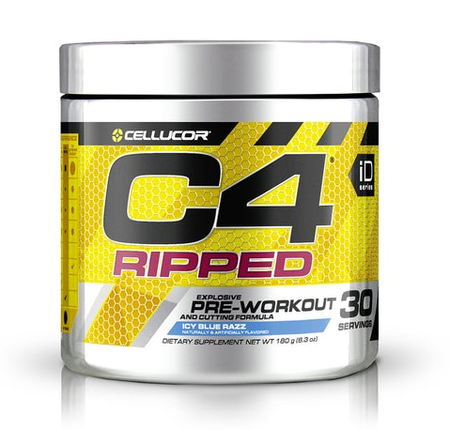Cellucor C4 Ripped Blue Raspberry - 30 Servings