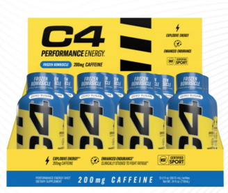 C4 Energy Shots 2 oz  Frozen Bombsicle - 12 Bottles