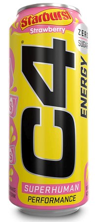 Cellucor C4 Energy Carbonated  Strawberry Starburst - 12 x 16oz Cans