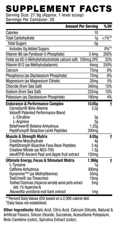 Cellucor C4 ULTIMATE STRENGTH Pre-Workout Frozen Bombsicle - 20 Servings