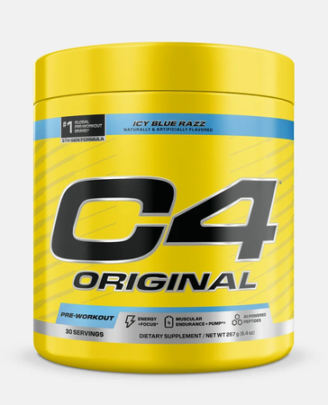 Cellucor C4 Original Pre-Workout Icey Blue Razz - 30 Serving