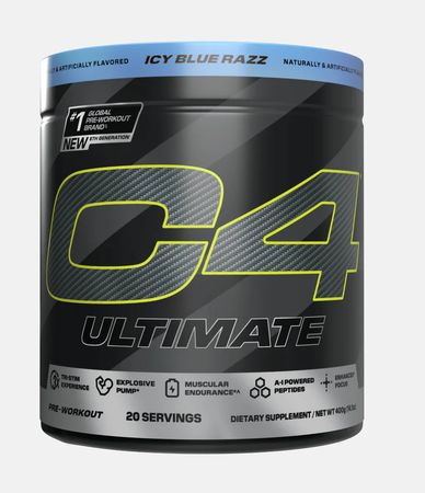 Cellucor C4 Ultimate Pre-Workout Icy Blue Razz - 20 Servings