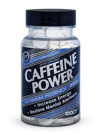 Hi Tech Pharmaceuticals Caffeine Power 200 Mg - 100 Tab
