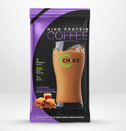 Chike Nutrition High Protein Coffee  Caramel - 12 Packets