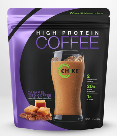 Chike Nutrition High Protein Coffee  Caramel Iced Coffee - 14 Servings