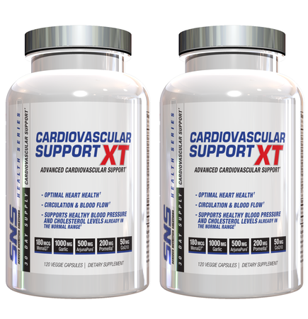 SNS Serious Nutrition Solutions Cardiovascular Support XT - 240 Cap (2 x 120 Cap Btls)  TWINPACK