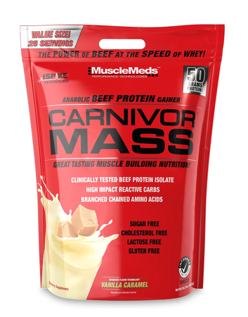 MuscleMeds Carnivor Mass Vanilla Caramel - 10 Lb