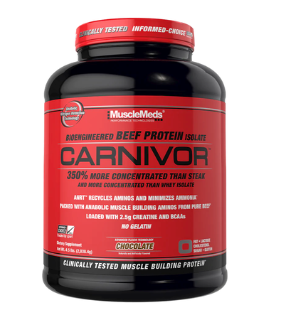 MuscleMeds Carnivor Beef Protein  Chocolate - 56 Servings