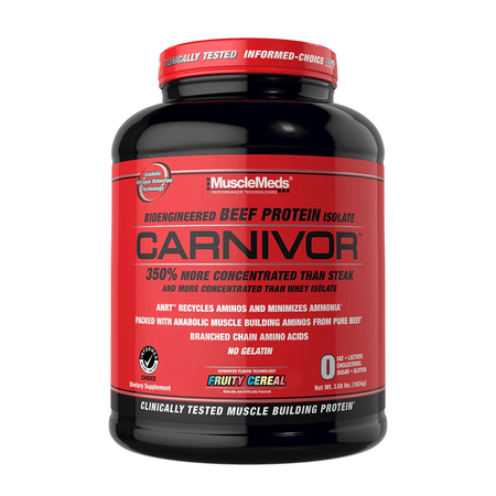 MuscleMeds Carnivor Beef Protein  Fruit Punch - 56 Servings