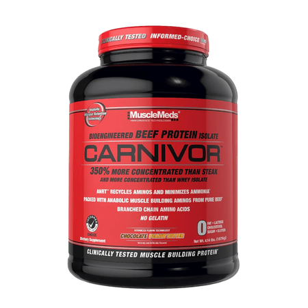 MuscleMeds Carnivor Beef Protein  Chocolate Peanut Butter - 56 Servings