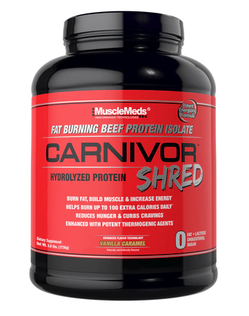MuscleMeds Carnivor Shred  Vanilla Caramel - 3.8 Lb (56 Servings)