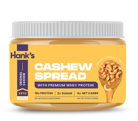 Hank’s Protein Plus  Cashew Spread - 15.5 oz
