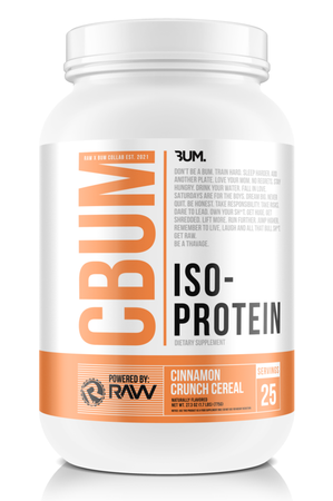 Raw Nutrition Cbum Iso Protein Cinnamon Crunch Cereal - 25 Servings