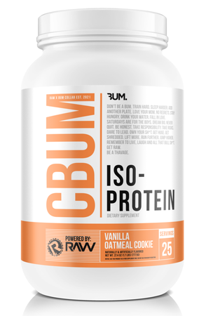 Raw Nutrition Cbum Iso Protein Vanilla Oatmeal Cookie - 25 Servings