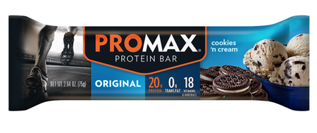 Promax Bars Cookies n Cream - 12 Bars