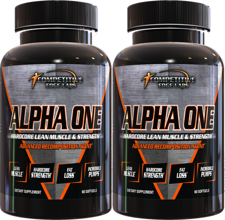 Competitive Edge Labs Alpha One - 2 x 60 Softgels TWINPACK