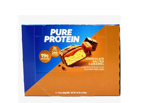 Pure Protein Bars  Chocolate Salted Caramel  - 6 Bars