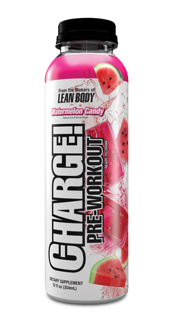 Labrada Charge Pre-Workout RTD 12oz Watermelon Candy - 12 Bottles