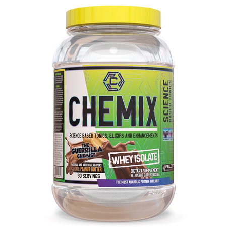 Chemix Whey Protein Isolate (WPI) Chocolate Peanut Butter - 2.3 Lb (30 Servings)