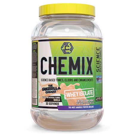 Chemix Whey Protein Isolate (WPI) Vanilla - 2.3 Lb (30 Servings)